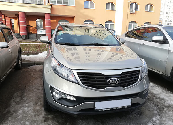 Фотография подобранного автомобиля